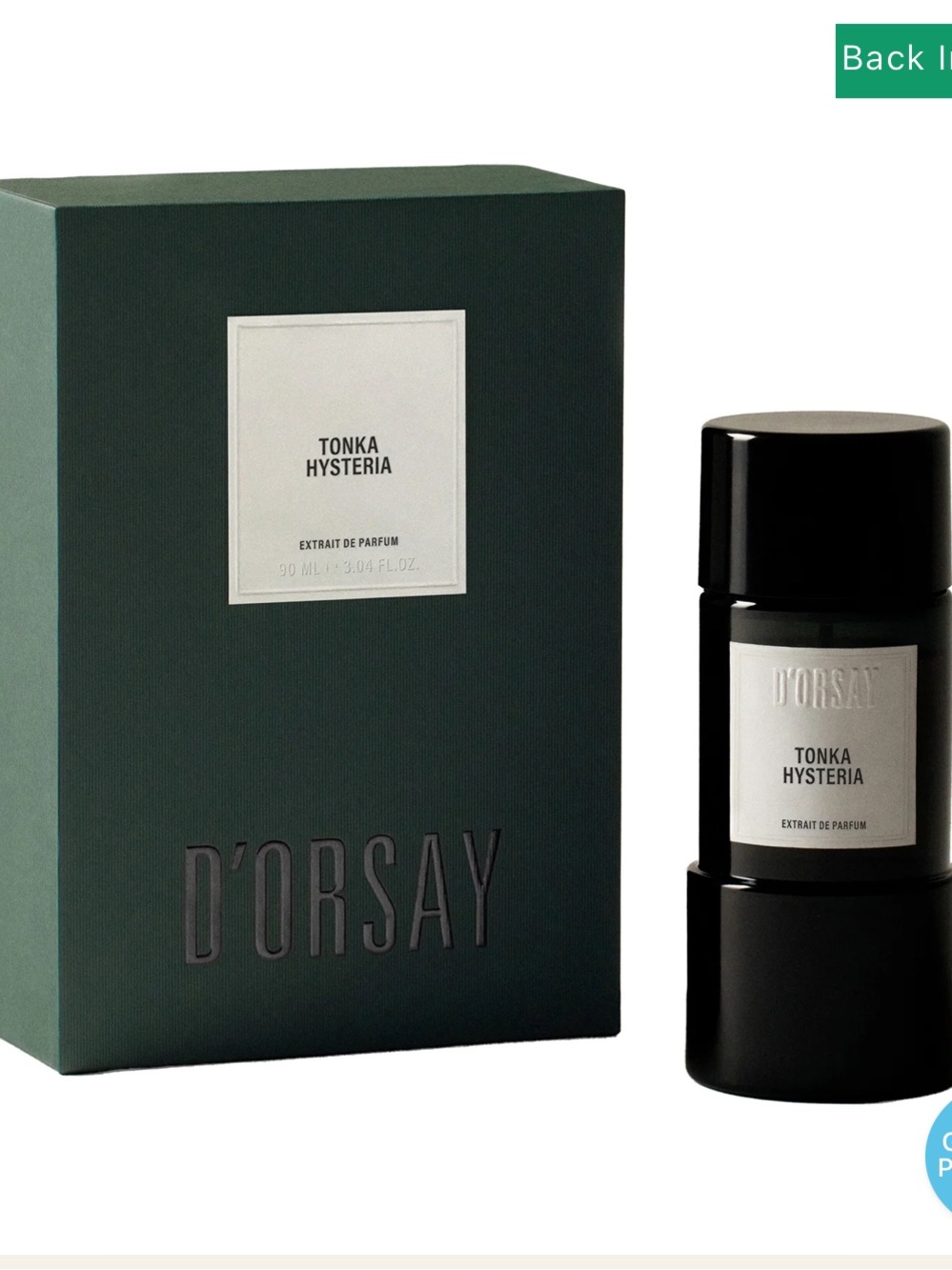 D'Orsay Tonka Hysteria Extrait de Parfum - Picture 2 of 2